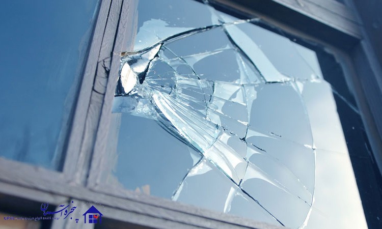 آیا ممکن است شیشه دوجداره بدون برخورد با ضربه ای بشکند؟